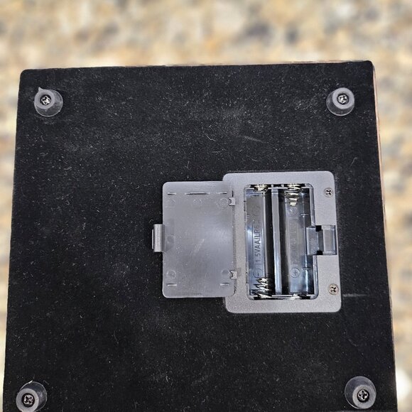 Ga Rcan Watch Winder Box Ebony Pattern Mechanical Automatic Winding Device - Picture 10 of 12